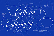 Gotham Calligraphy, a Script Font by IM Studio (Thumbnail 3 of 9)