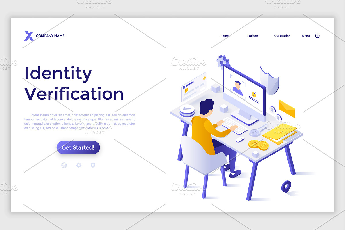 Isometric Solutions Mini. Part 11, a Templates & Theme by Andrew Kras Design (Photo 7 of 12)