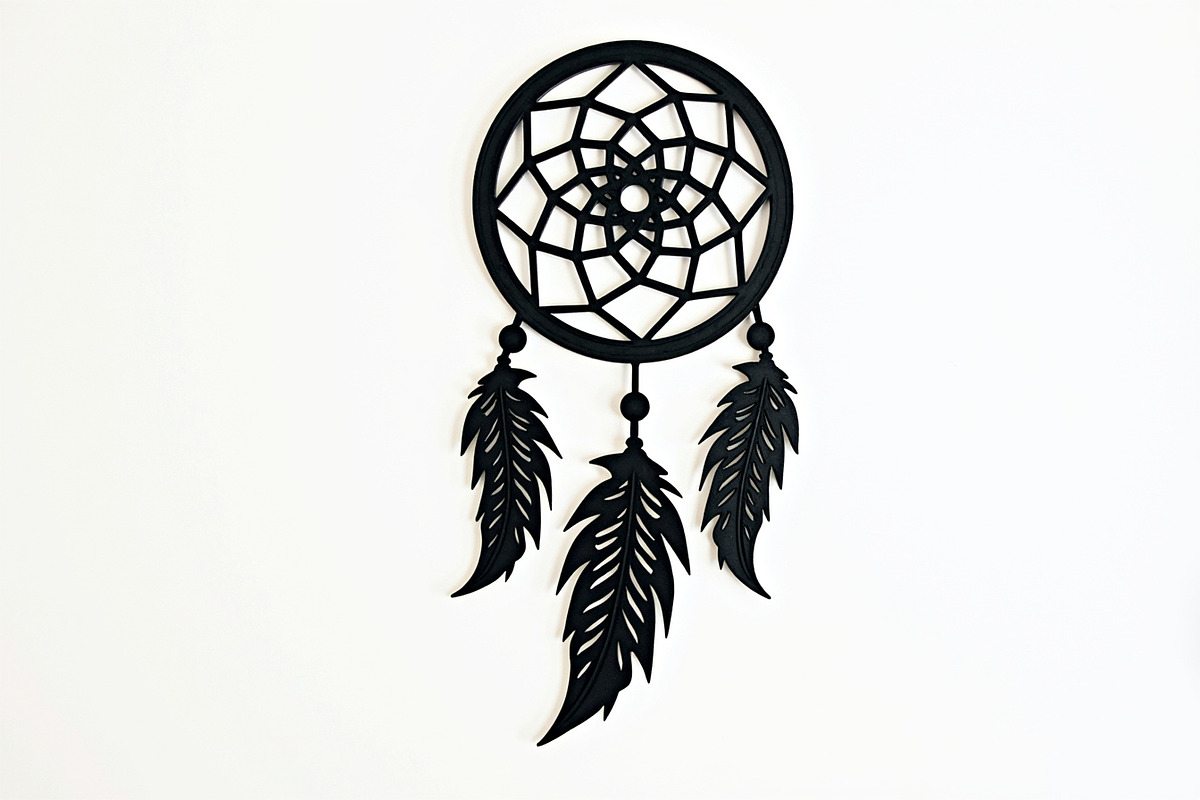 Scandinavian Unique Dreamcatcher, an Illustration by Amazin_art (Photo 11 of 26)