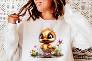 Whimsical Birds Clipart, an Illustration by SinaCreation (Thumbnail 5 of 9)