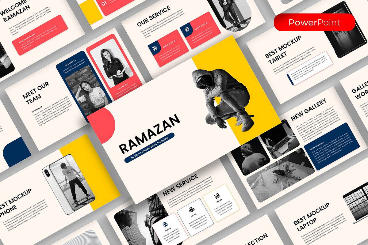 Ramazan– Business PowerPoint, a Presentation Template by kreatifreya (Photo 1 of 5)