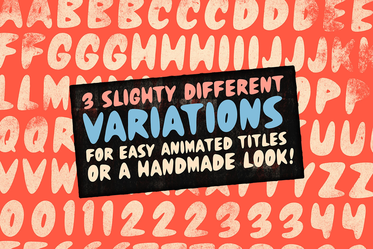 Jiggler Font, a Font by Chris Piascik (Photo 2 of 2)
