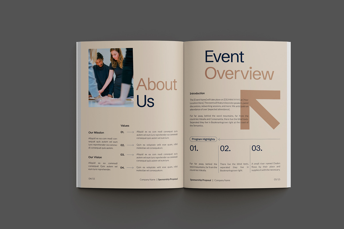 Creative Sponsorship Proposal preview 4