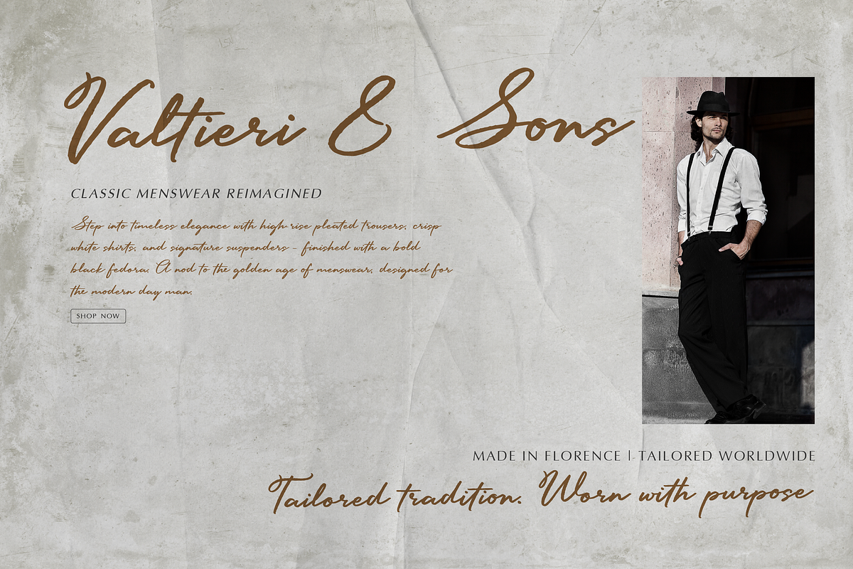 Larickson Fracture Script, a Script Font by Denustudios (Photo 9 of 12)