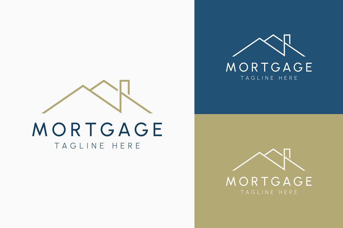 Mortgage Logo House Property, a Branding & Logo Template by Signatoro