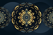 Mandala Oriental Floral art Bundle, a Background Graphic by NJ Himel (Thumbnail 35 of 97)