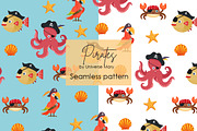 Pirates Vector Clipart Set, a Seasonal Illustration by Universe Mary (Thumbnail 8 of 9)