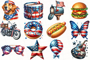 The Great American Clipart Set, an Illustration by OK Design (Thumbnail 2 of 5)