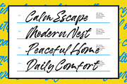Barellys Albion Modern Handwritten, a Script Font by Letterena Studios Script (Thumbnail 8 of 10)
