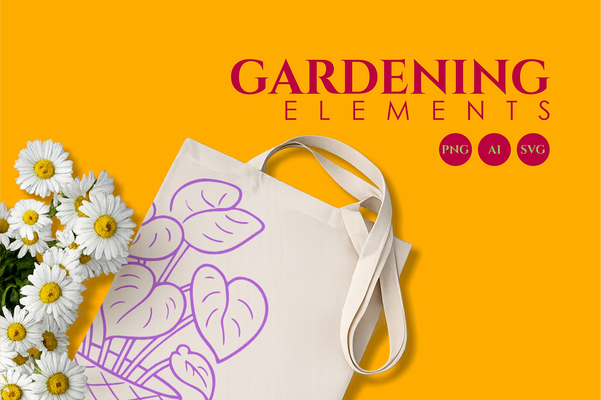 Gardening Vector Illustrations, a Decorative Illustration by Rasgood (Photo 4 of 11)
