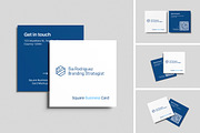 Square Business Card Mockup, an Advertising Mockup by swsi-studio (Thumbnail 1 of 5)
