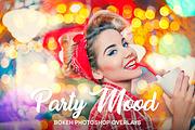 Party Mood Bokeh Ps Overlays