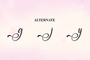 Blushing | Script Font, a Handwritten Font by Scratchones (Thumbnail 8 of 9)