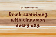 WoolenPlaid Autumn Cozy Playful Sans, a Sans Serif Font by Struvictory.art (Thumbnail 7 of 9)