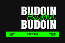 Budoin | Font Duo