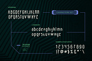 Techvora Creative Techno Font, a Sans Serif Font by Vadovastd (Thumbnail 2 of 7)