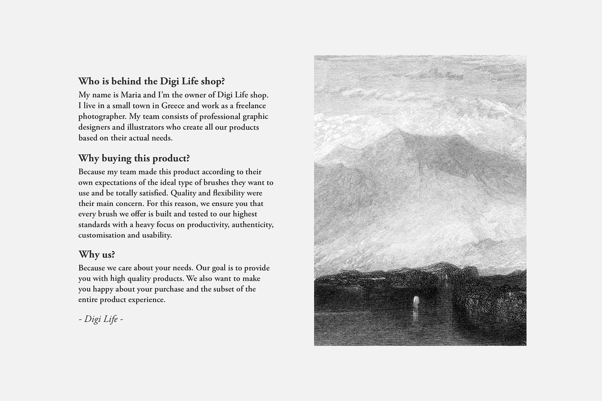 The Inktober Challenge Procreate Kit, a Brush Add-On by Digi Life (Photo 9 of 9)