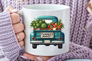 Farmers Market Truck Sublimation, an Illustration by Rose Art (Thumbnail 2 of 5)
