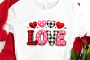 Valentine’s Day Heart LOVE PNG, an Illustration by DreamCafeArt (Thumbnail 3 of 8)