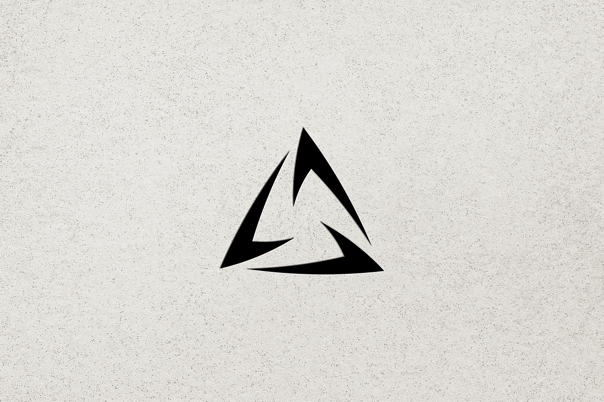 Minimalist Abstract Triangle Logo, a Branding & Logo Template by Luxury Logos (Photo 4 of 4)