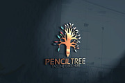 Pencil Tree Logo, a Branding & Logo Template by Josuf Media (Thumbnail 3 of 4)