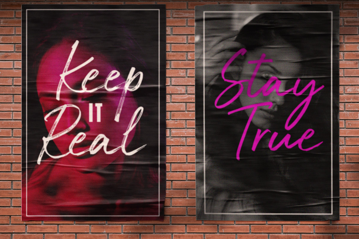 Austrian, a Script Font by Lucky Type (Photo 9 of 12)