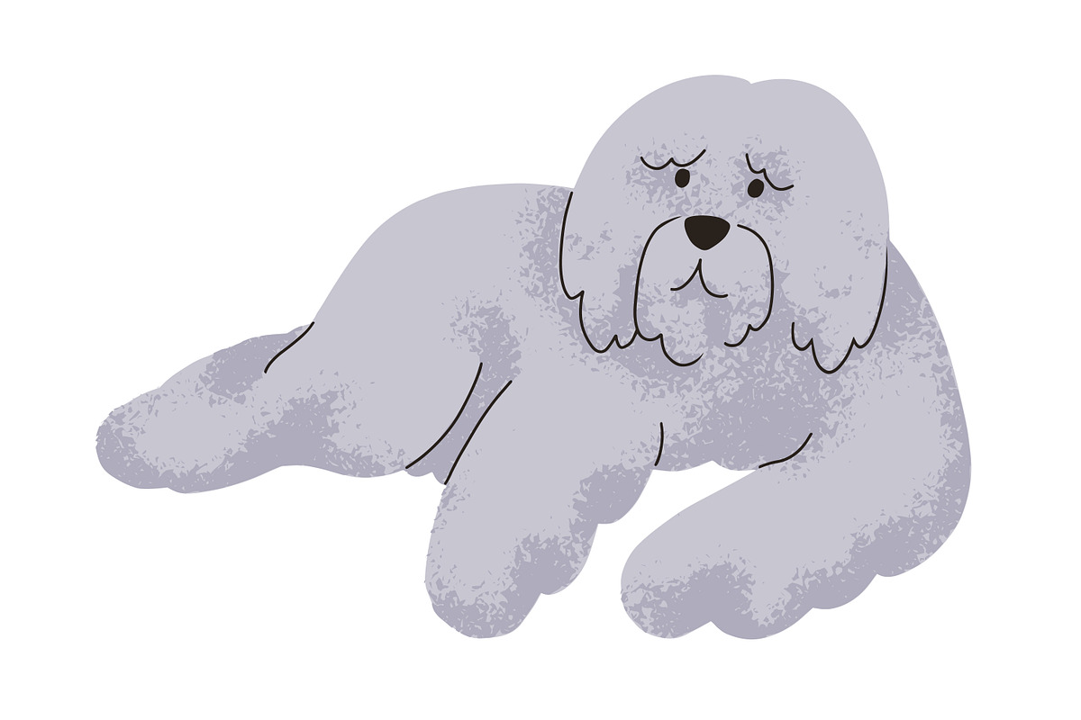 Cute dogs of different breeds set, an Animal Illustration by Good Studio (Photo 6 of 7)