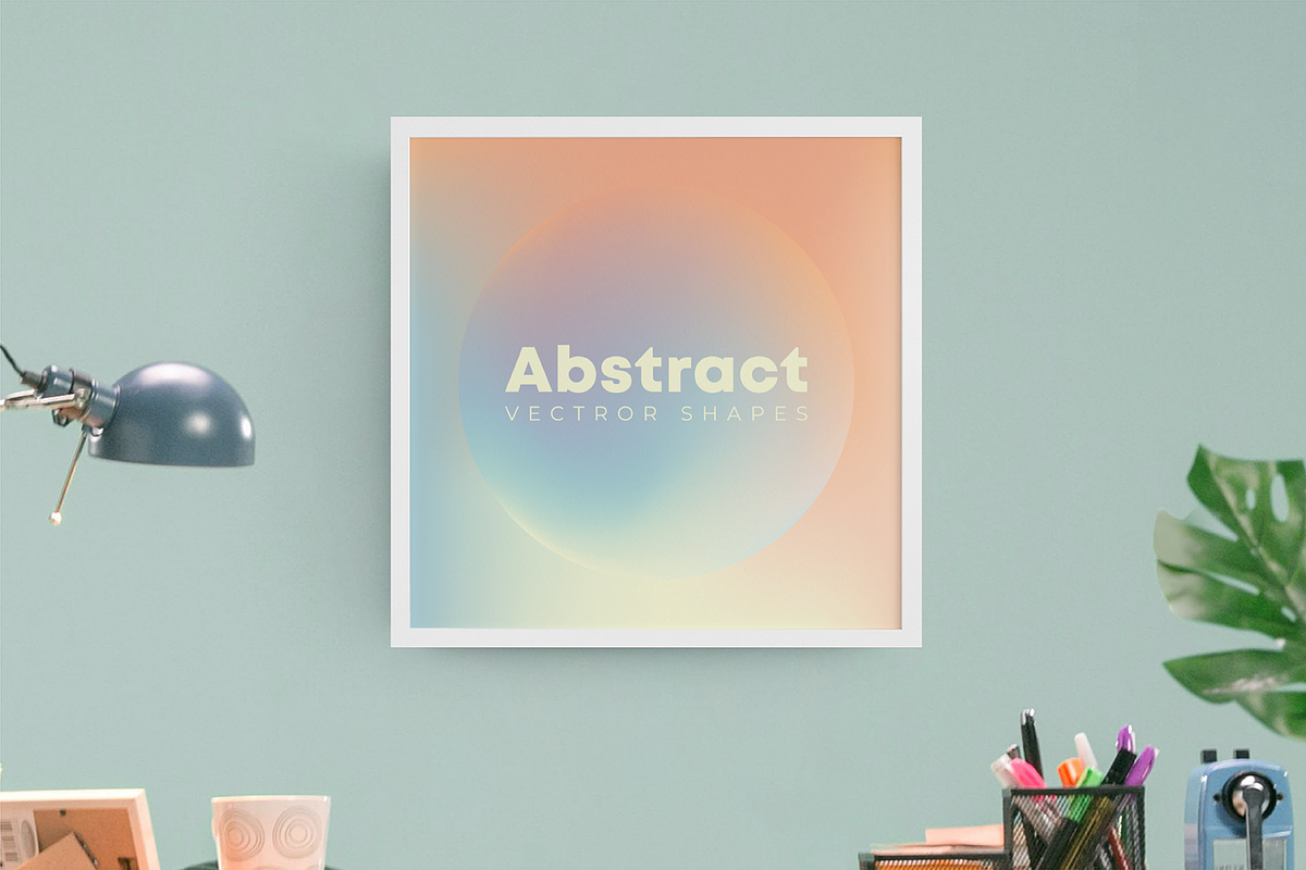 HOLO-3 Abstract Pastel Backgrounds, a Texture Graphic by Ninos Mandala (Photo 4 of 6)