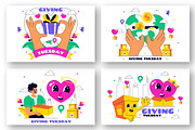 10 Happy Giving Tuesday Illustration, a Person Illustration by denayunebgt (Thumbnail 3 of 4)