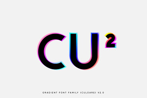 Culoare V2.0 OTF-SVG Family.