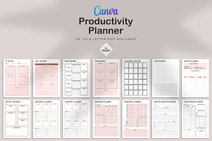 Canva Productivity Planner