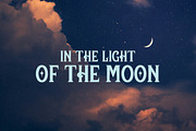 Moonchild | A Celestial Display Font, a Handwritten Font by Creative Wannabe (Thumbnail 2 of 5)