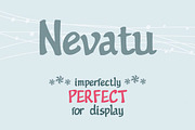 Nevatu, a Script Font by audeemirza (Thumbnail 1 of 5)