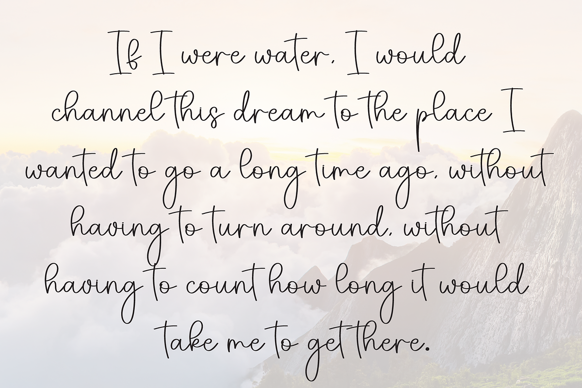 Mango | Script Font, a Handwritten Font by Scratchones (Photo 6 of 9)