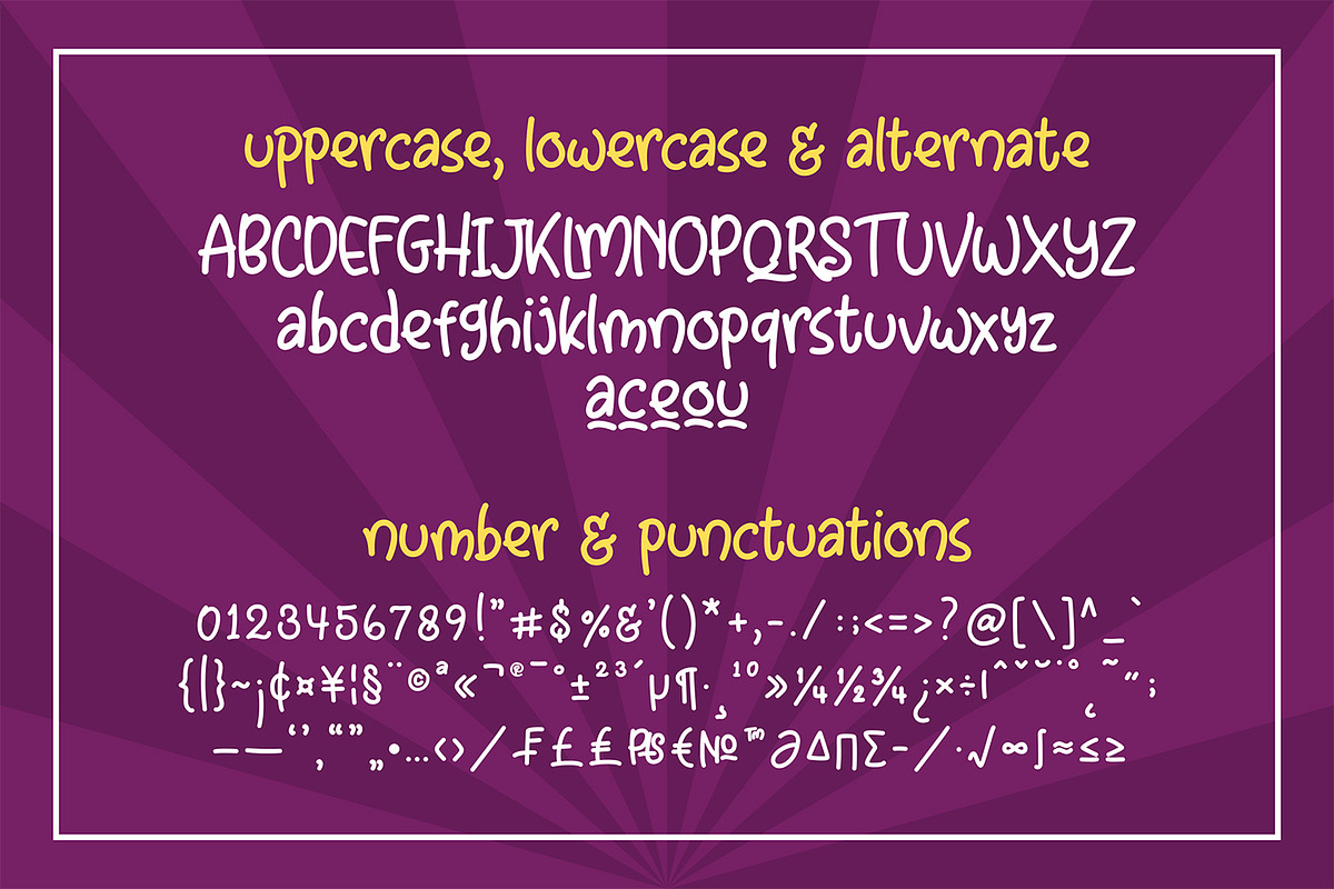 Little CLusters, a Font by Abo Daniel Studio (Photo 13 of 15)
