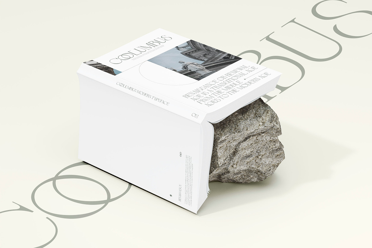 Coolumbus modern serif font, a Serif Font by Tegh co. (Photo 16 of 17)