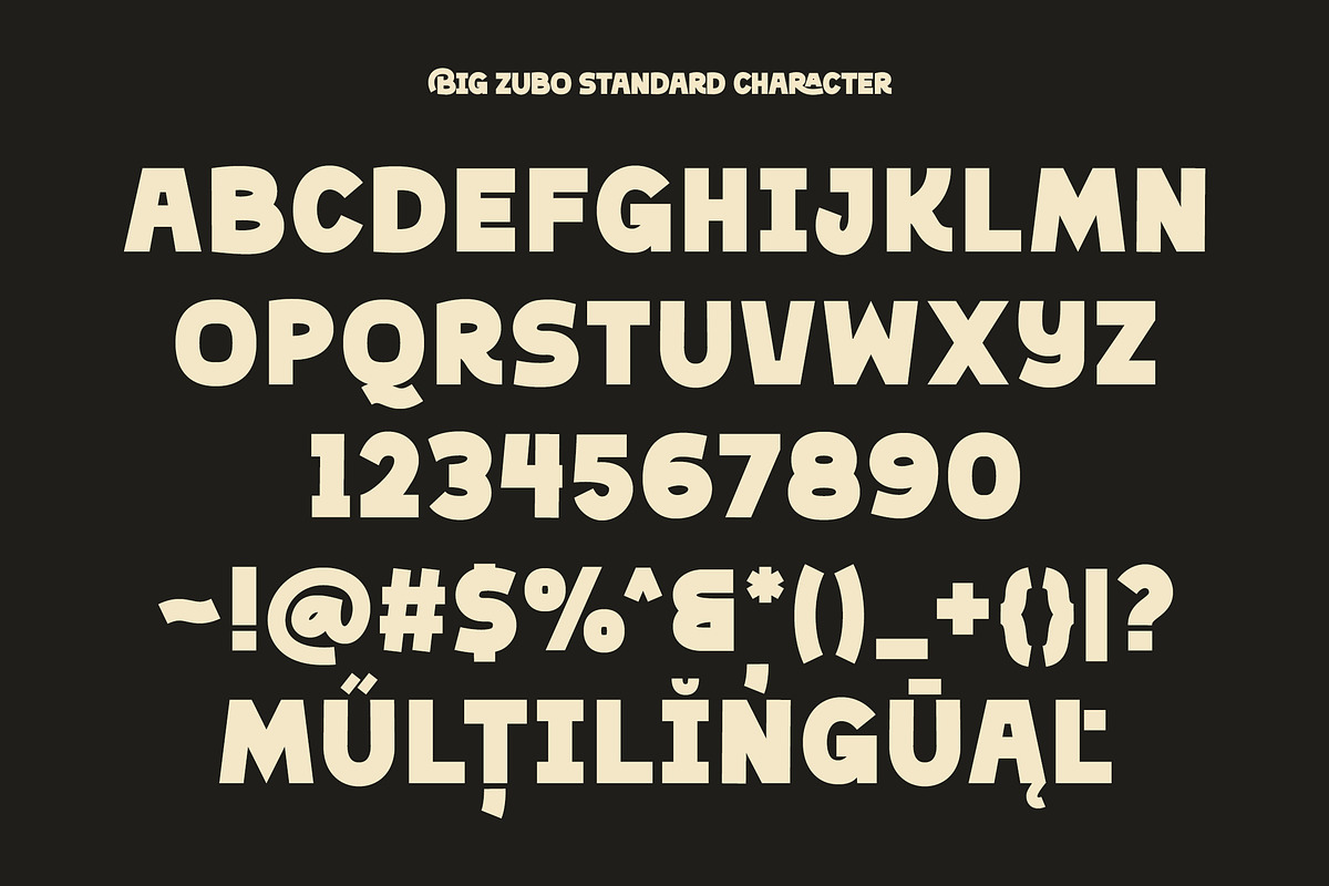 Big Zubo – Modern Bold Display Font, a Sans Serif Font by Youthlabs Studio (Photo 11 of 13)