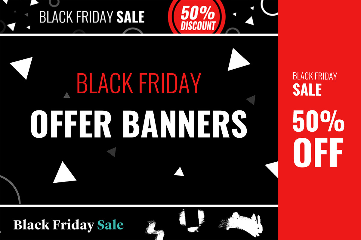 Black Friday | Web Banner | Sale, a Flyer Template by ZP Design (Photo 2 of 2)
