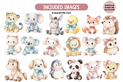 Watercolor Kids Playroom Clipart, an Object Illustration by TatiMockup (Thumbnail 2 of 4)