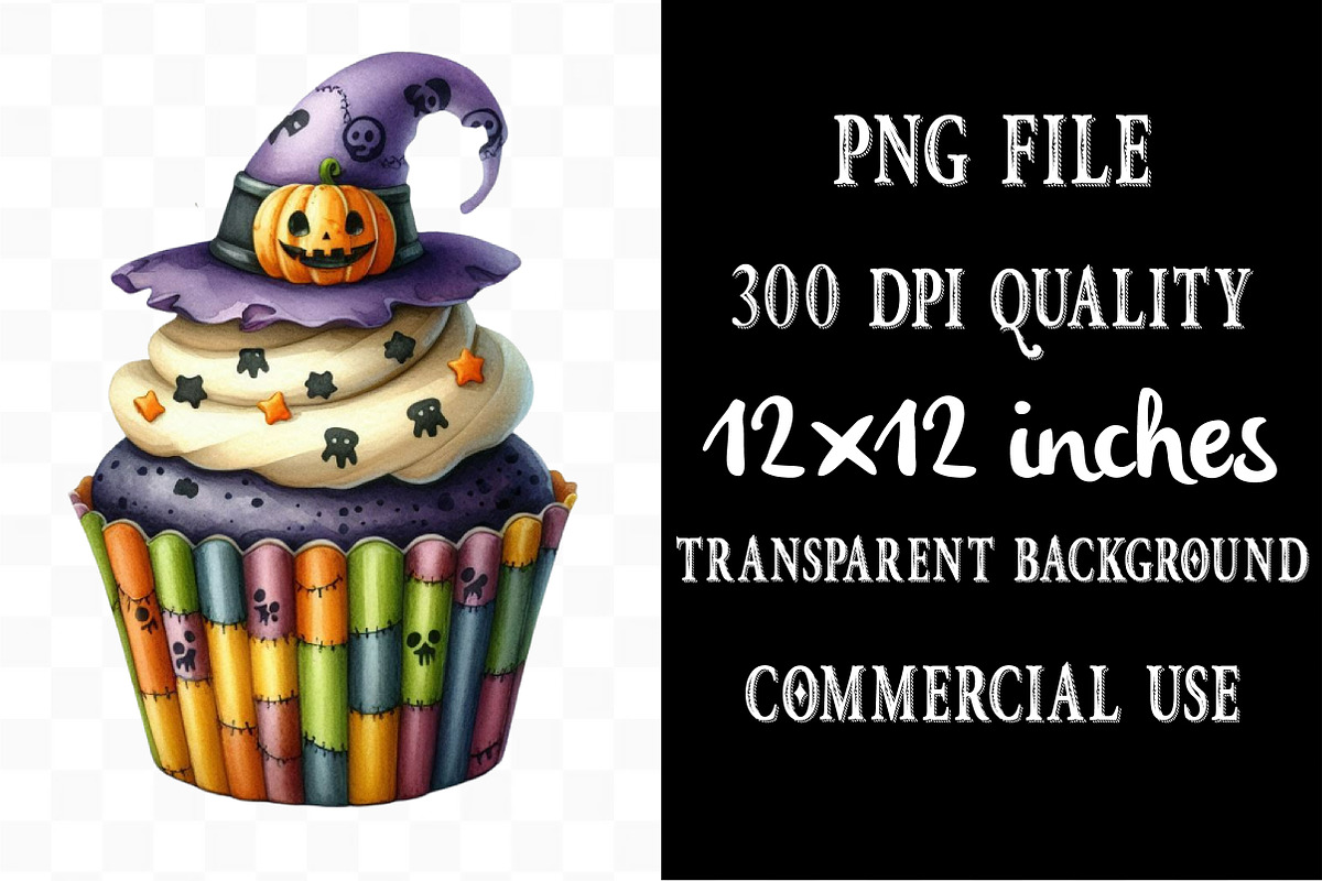 Patchwork Halloween Sublimation PNG, an Illustration by Designking (Photo 4 of 4)