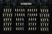 Spider Dead Typeface, a Blackletter Font by alit design (Thumbnail 16 of 17)