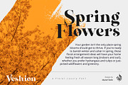 Veshion Floral Display Font, a Font by Aluyeah Studio (Thumbnail 4 of 8)