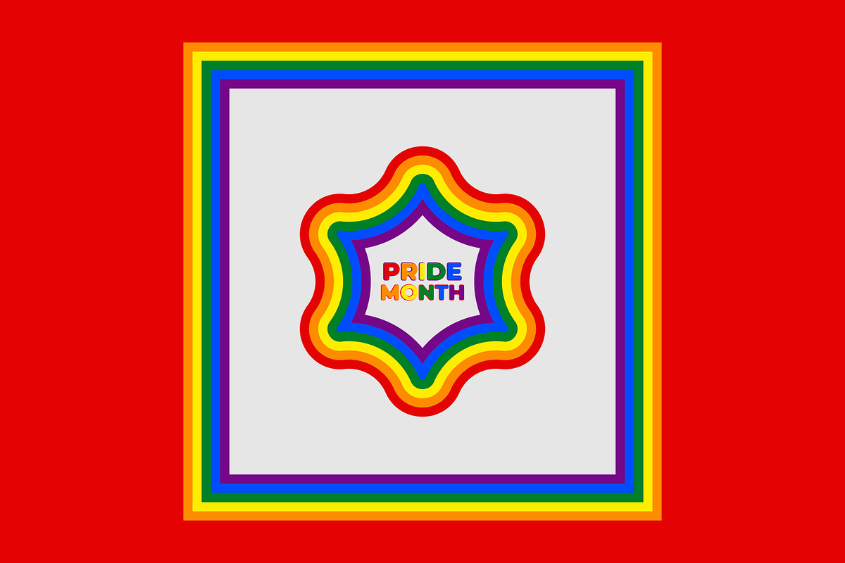 Pride Month Design, a Seasonal Illustration by Lakhan1998 (Photo 7 of 7)