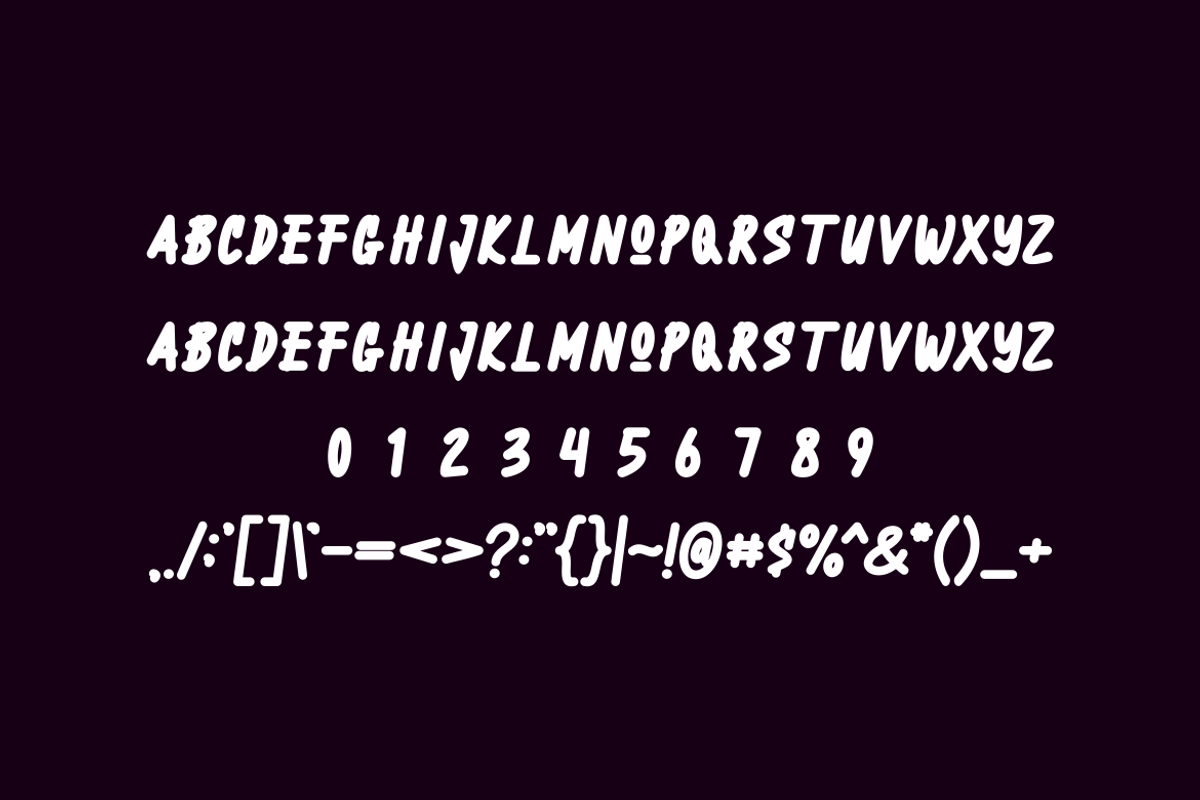 The Bhagoel - Font, a Handwritten Font by artchiles_design (Photo 3 of 5)