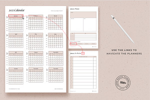 Digital Planner Templates INDESIGN