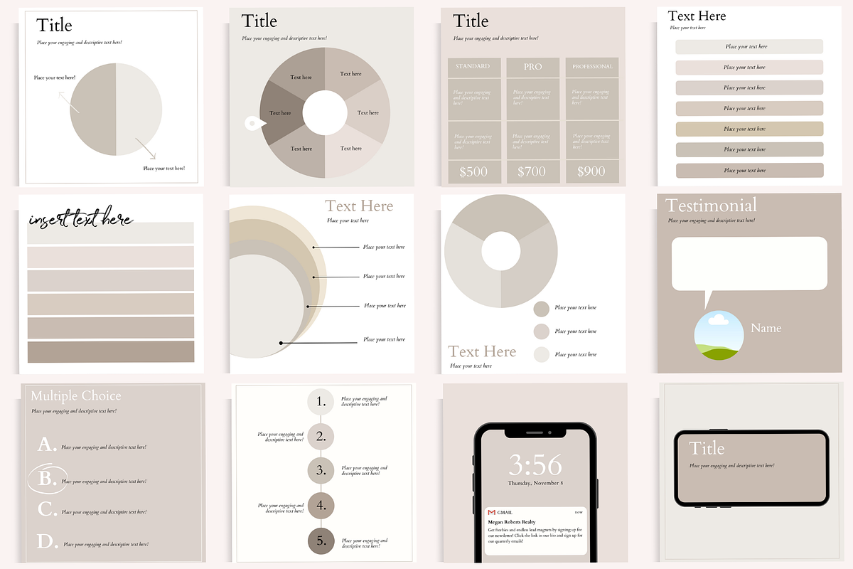 Instagram Post Bundle, a Social Media Template by Marketing Templates Co. (Photo 4 of 15)