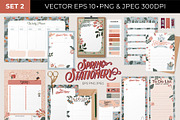 BUNDLE STATIONERY planners calendars, an Object Graphic by Ruslana Lubenets (Thumbnail 8 of 96)
