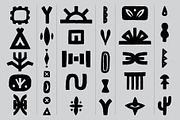 TRIBAL SET | Graphic collection, a Decorative Illustration by katieromanoff_art (Thumbnail 8 of 12)