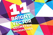 11 Bright Vector Backgrounds, a Pattern Graphic by chewkotski (Thumbnail 1 of 11)