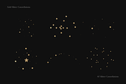 67 Gold Glitter Constellations, an Object Graphic by Ksuview (Thumbnail 3 of 12)